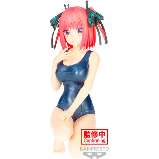 FIGURA NINO NAKANO SCHOOL STYLE CELESTIAL VIVI THE QUINTESSENTIAL QUINTUPLETS MOVIE 12CM image 0