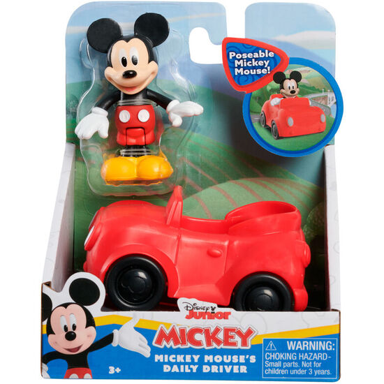 FIGURA COCHE MICKEY MINNIE DISNEY SURTIDO image 1