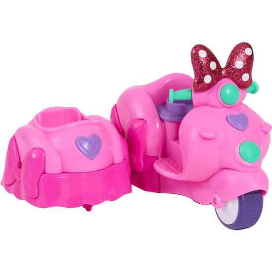 VEHICULO VESPA + FIGURA MINNIE DISNEY image 3