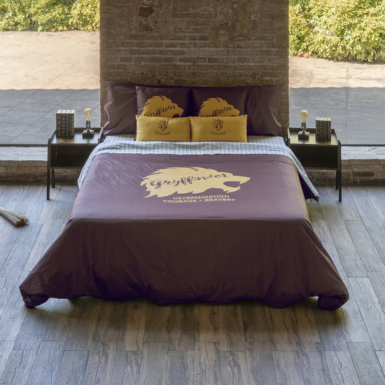 FUNDA NÓRDICA CON BOTONES 100% ALGODÓN MODELO GRYFFINDOR VALUES PARA CAMA DE 105 (180X220 CM) image 2