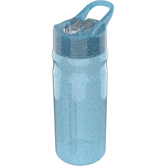LUNCH BUDDIES GLITTER BLUE BOTELLA 600 ML. image 0
