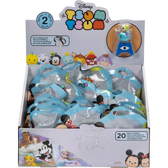 SOBRE SORPRESA FIGURA TSUM TSUM SERIE 2 100 ANIVERSARIO DISNEY image 0