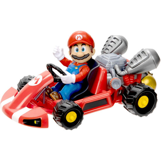 FIGURA SUPER MARIO KART LA PELICULA MARIO KART 7CM image 1