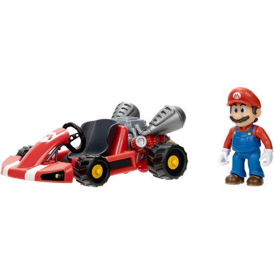 FIGURA SUPER MARIO KART LA PELICULA MARIO KART 7CM image 2