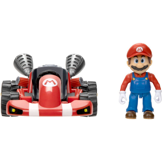 FIGURA SUPER MARIO KART LA PELICULA MARIO KART 7CM image 3