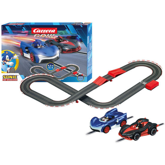 CIRCUITO CARRERAS SONIC + SHADOW SONIC THE HEDGEHOG CARRERA GO!!! image 0