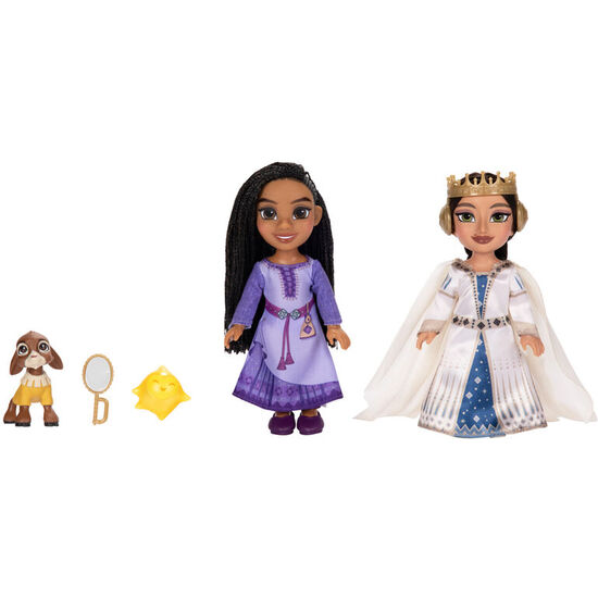 MUÑECA ASHA & AMAYA WISH DISNEY 15CM image 1