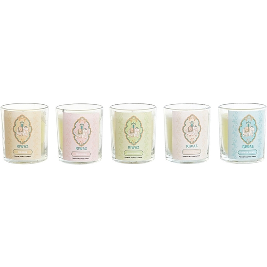VELA EN TARRO CRISTAL MANDALA 120 GR 9 CM 5 AROMAS image 2