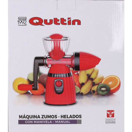 MAQUINA ZUMOSHELADOS MANUAL QUTTIN image 1