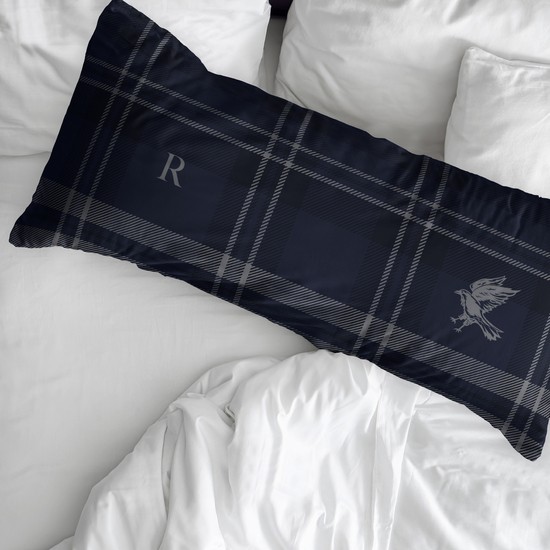 FUNDA DE ALMOHADA 100% ALGODÓN MODELO RAVENCLAW CUADRO DE 65X65 CM. image 1