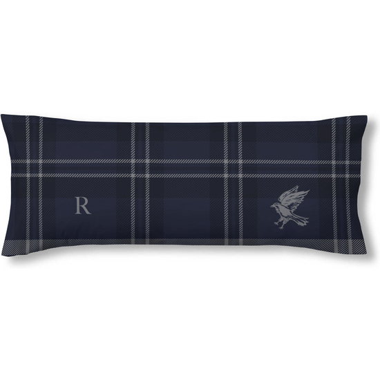 FUNDA DE ALMOHADA 100% ALGODÓN MODELO RAVENCLAW CUADRO DE 80X80 CM. image 0