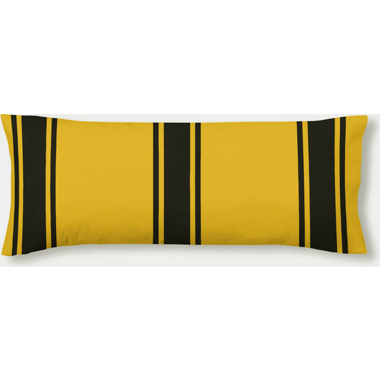 FUNDA DE ALMOHADA 100% ALGODÓN HUFFLEPUFF RAYAS CAMA DE 90. image 0