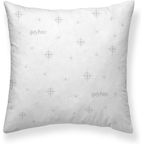 FUNDA DE ALMOHADA 100% ALGODÓN MODELO HPOTTER STARS GREY DE 65X65 CM. image 0