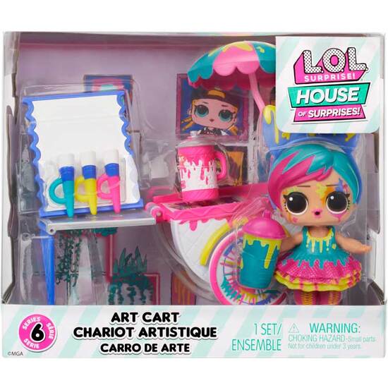 MINI PLAYSET LOL SURPRISE C/MUÑECA image 1