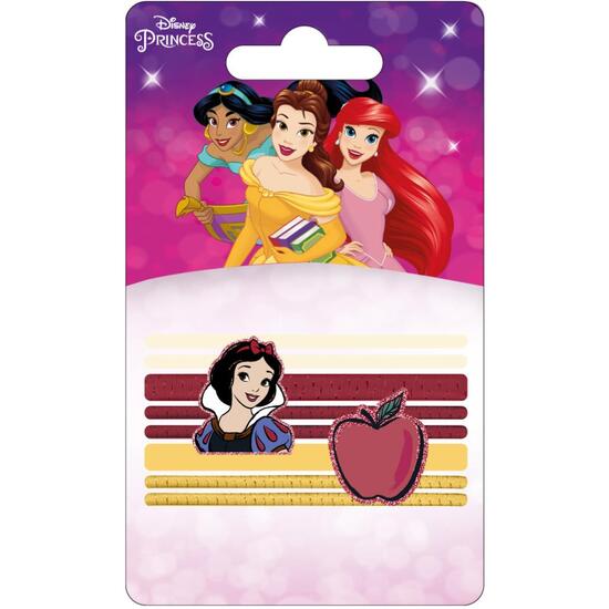 ACCESORIOS PELO ELÁSTICOS 8 PIEZAS PRINCESS MULTICOLOR image 0