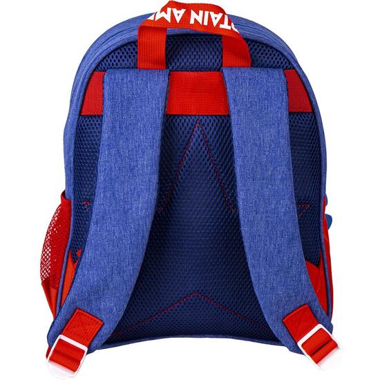 MOCHILA INFANTIL ESCOLAR AVENGERS CAPITAN AMERICA BLUE image 1