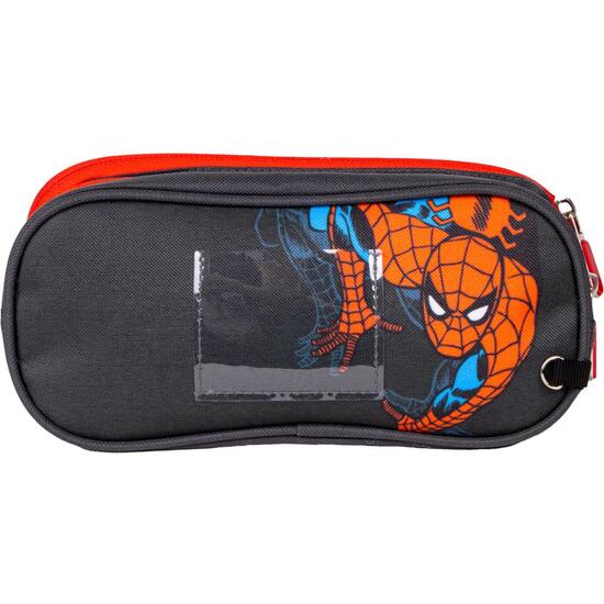 ESTUCHE PORTATODO 2 COMPARTIMENTOS AVENGERS BLACK image 1
