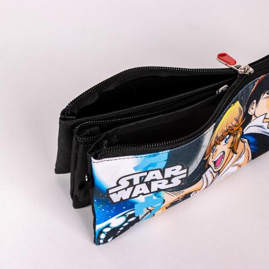 ESTUCHE PORTATODO 3 COMPARTIMENTOS STAR WARS BLACK image 2