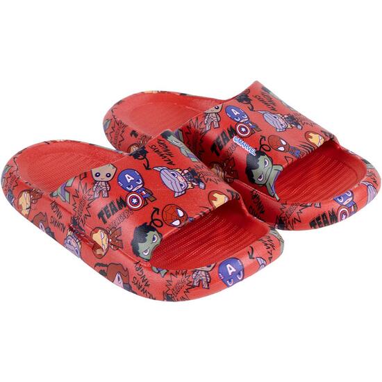 CHANCLAS PALA AVENGERS SPIDERMAN RED image 0