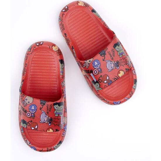 CHANCLAS PALA AVENGERS SPIDERMAN RED image 1