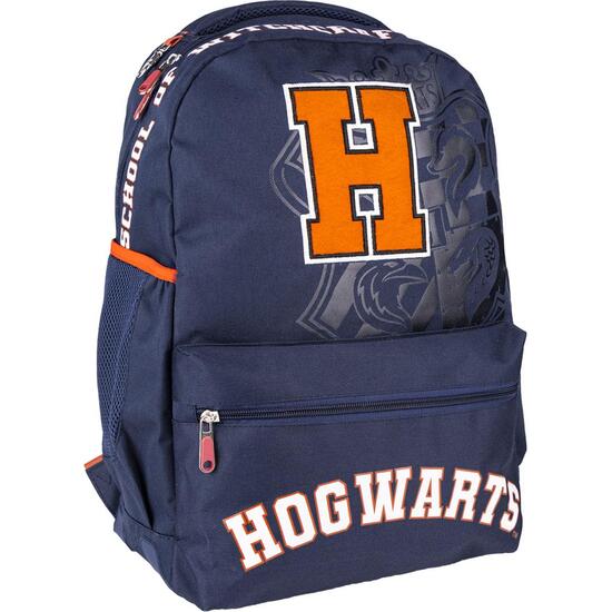 MOCHILA ESCOLAR GRANDE 44 CM HARRY POTTER DARK BLUE image 0