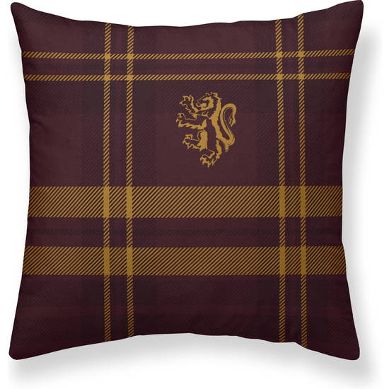 FUNDA DE ALMOHADA 100% ALGODÓN MODELO GRYFFINDOR CUADRO DE 65X65 CM. image 0