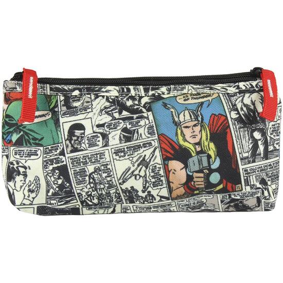 ESTUCHE PORTATODO 2 COMPARTIMENTOS MARVEL BEIGE image 1