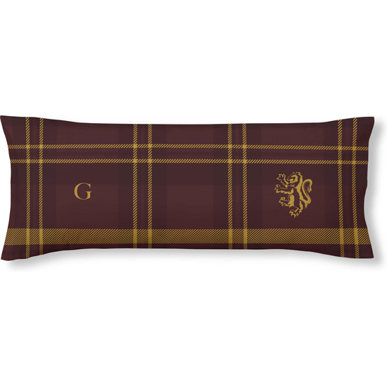 FUNDA DE ALMOHADA 100% ALGODÓN MODELO GRYFFINDOR CUADRO DE 80X80 CM. image 0