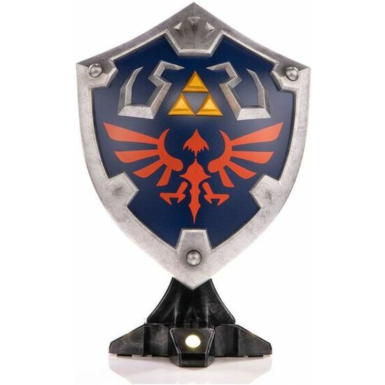 ESTATUA HYLIAN SHIELD COLLECTOR EDITION THE LEGEND OF ZELDA BREATH F THE WILD 29CM image 0