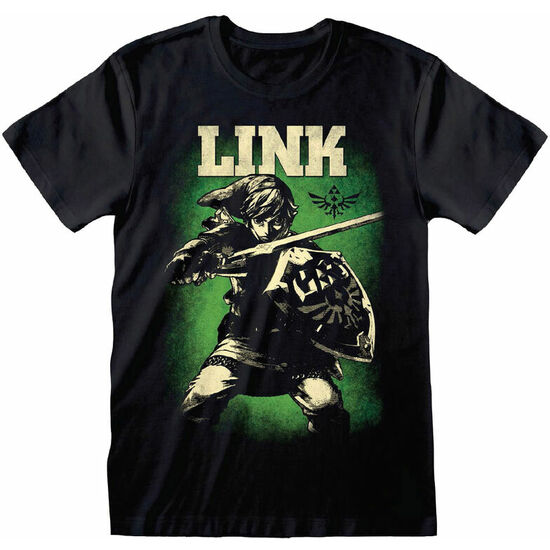 CAMISETA LINK ZELDA HERO OF HYRULE NINTENDO ADULTO image 0