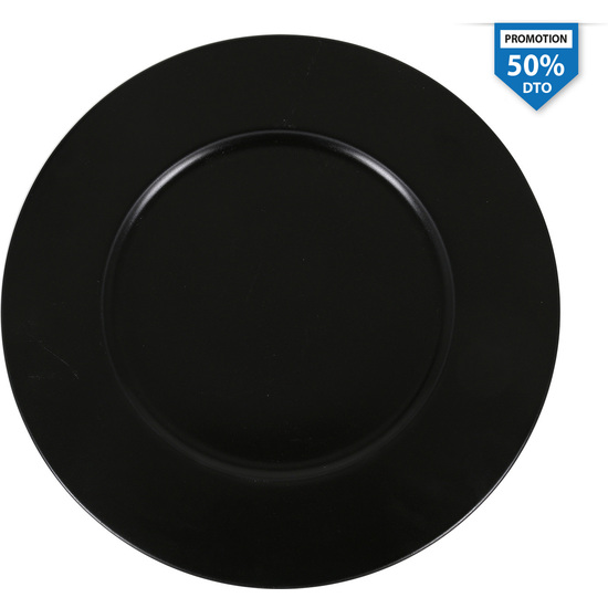 PLATO PRESENTACION NEGRO NEAT 32CM image 0