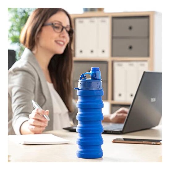 BOTELLA PLEGABLE DE SILICONA BENTLE INNOVAGOODS image 2