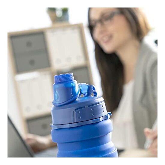 BOTELLA PLEGABLE DE SILICONA BENTLE INNOVAGOODS image 3