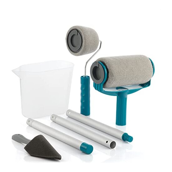 SET DE RODILLOS DE PINTURA RECARGABLES ANTIGOTEO ROLL`N`PAINT INNOVAGOODS 5 PIEZAS image 0