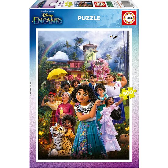 PUZZLE 500 PIEZAS. ENCANTO DISNEY image 0