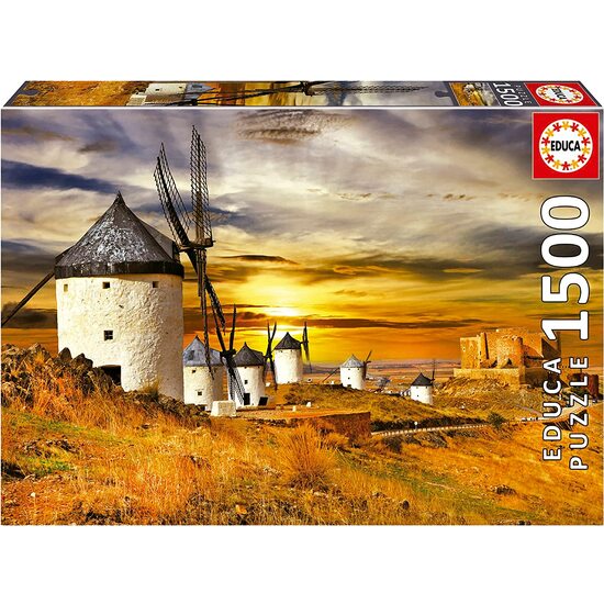 PUZZLE 1500 PIEZAS. MOLINOS DE VIENTO image 0