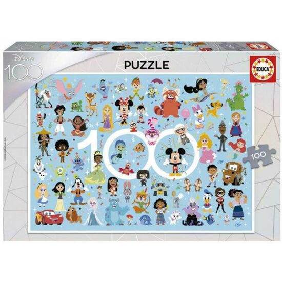 PUZZLE 100 PZAS. DISNEY MULTI..... image 0