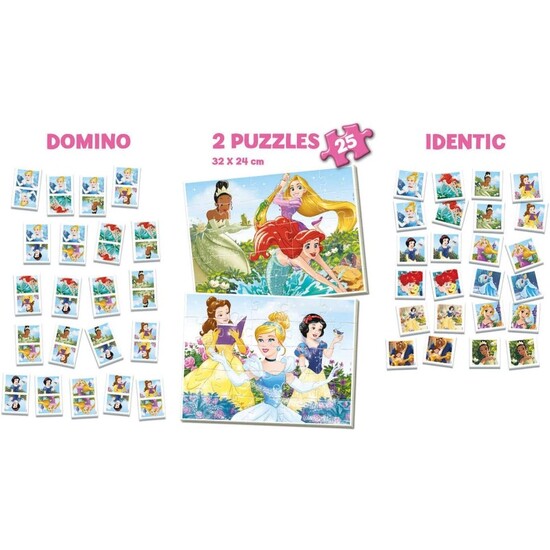 SUPERPACK 4 EN 1 PRINCESAS DISNEY image 1