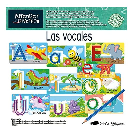 JUEGO LAS VOCALES EDUCA image 1