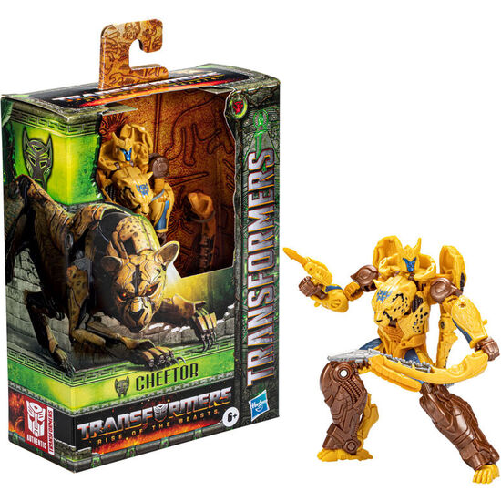 FIGURA CHEETOR DELUXE CLASS EL DESPERTAR DE LAS BESTIAS TRANSFORMERS 13CM image 0