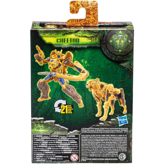 FIGURA CHEETOR DELUXE CLASS EL DESPERTAR DE LAS BESTIAS TRANSFORMERS 13CM image 3