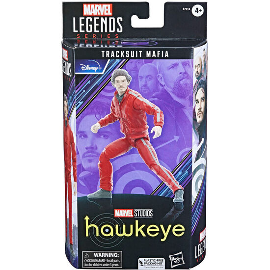 FIGURA TRACKSUIT MAFIA HAWKEYE MARVEL 15CM image 0