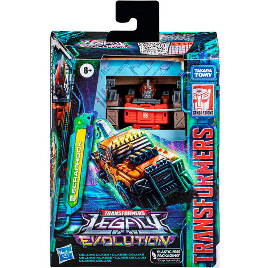 FIGURA SCRAPHOOK DELUXE CLASS LEGACY EVOLUTION TRANSFORMERS 14CM image 0