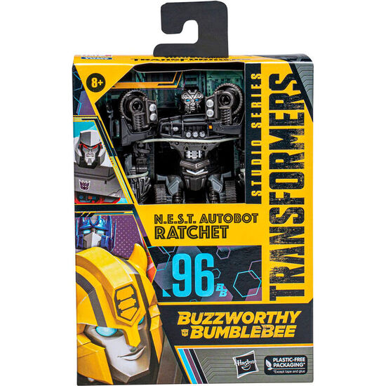 FIGURA NEST AUTOBOT RATCHET BUZZWORTHY BUMBLEBEE TRANSFORMERS 11CM image 0