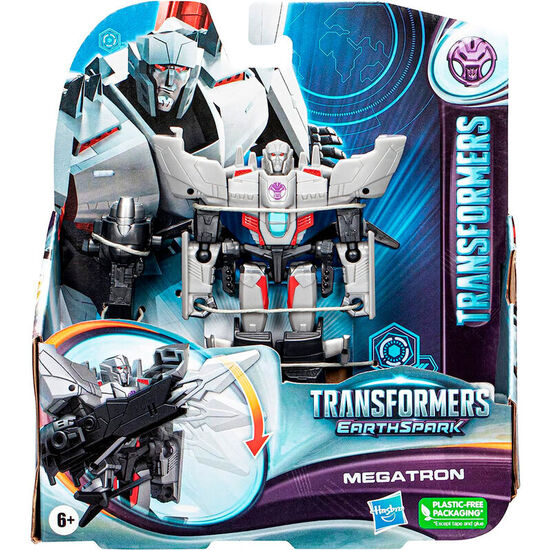 FIGURA MEGATRON WARRIOR EARTHSPARK TRANSFORMERS 12CM image 0