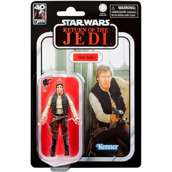 FIGURA HAN SOLO RETURN OF THE JEDI STAR WARS 9,5CM image 0