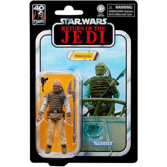 FIGURA WEEQUAY RETURN OF THE JEDI STAR WARS 9,5CM image 0