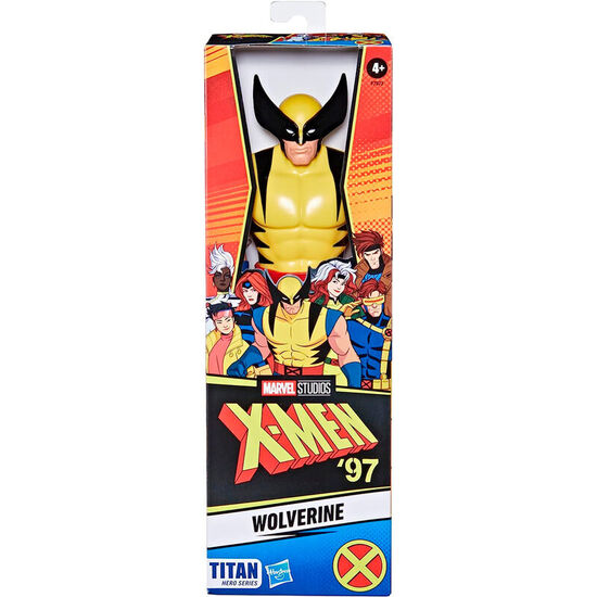 FIGURA WOLVERINE TITAN HERO SERIES X-MEN MARVEL 28CM image 0