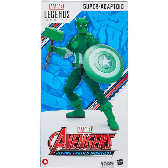 FIGURA SUPER-ADAPTOID BEYOND EARTHS MIGHTIEST LOS VENGADORES AVENGERS MARVEL 15CM image 0