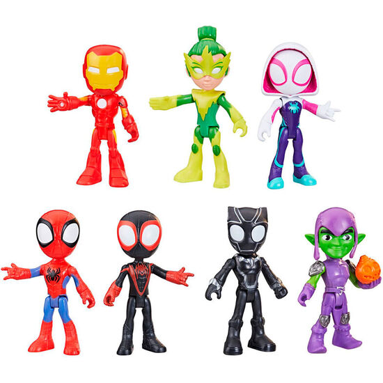 FIGURA SPIDEY AMAZING FRIENDS MARVEL 10CM SURTIDO image 0